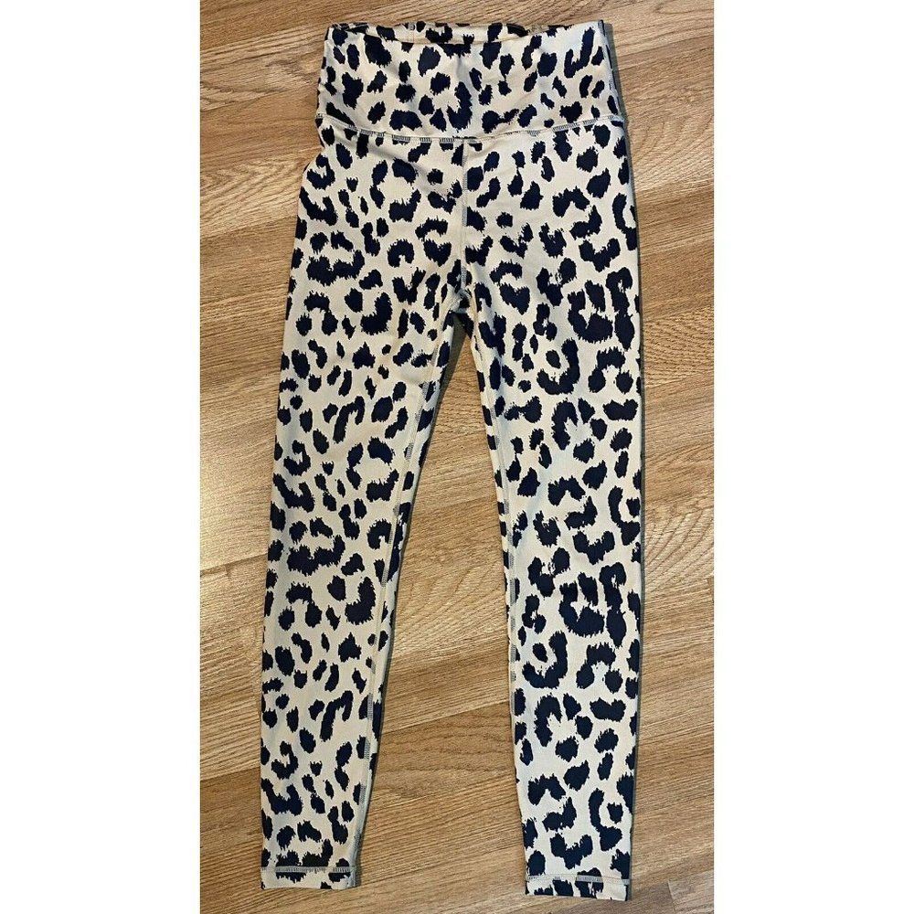 All Fenix Women's Leggings XS Cream Polyester with Spandex Full length